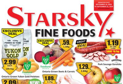 Starsky Foods Flyer September 19 to 25