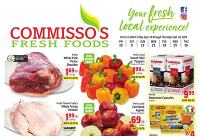 Commisso's Fresh Foods Flyer September 20 to 26