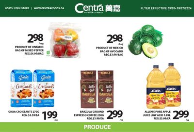 Centra Foods (North York) Flyer September 20 to 26