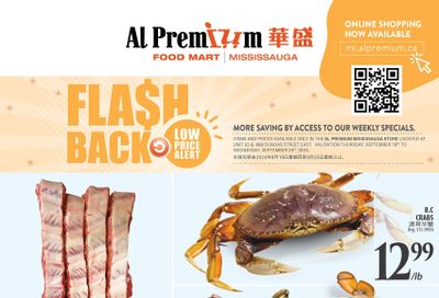 Al Premium Food Mart (Mississauga) Flyer September 19 to 25