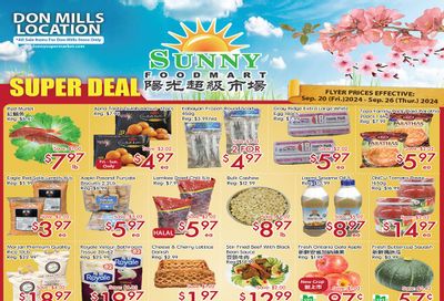 Sunny Foodmart (Don Mills) Flyer September 20 to 26