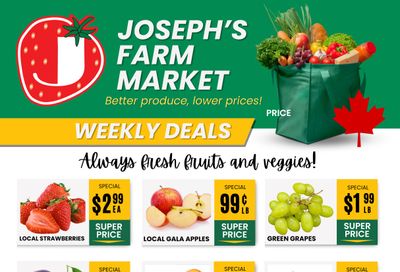 Joseph's Farm Market Flyer September 20 to 25