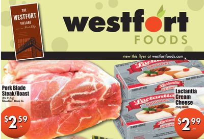 Westfort Foods Flyer September 20 to 26