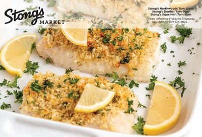 Stong's Market Flyer September 20 to October 3