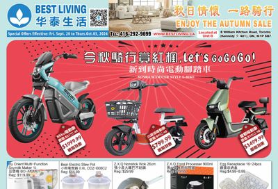 Best Living Flyer September 20 to October 3