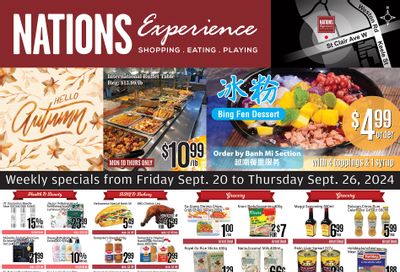 Nations Fresh Foods (Toronto) Flyer September 20 to 26