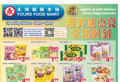 Yours Food Mart Flyer September 20 to 26