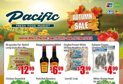 Pacific Fresh Food Market (North York) Flyer September 20 to 26