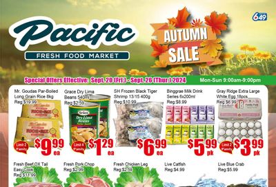 Pacific Fresh Food Market (Pickering) Flyer September 20 to 26