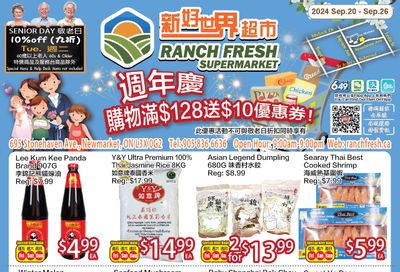 Ranch Fresh Supermarket Flyer September 20 to 26