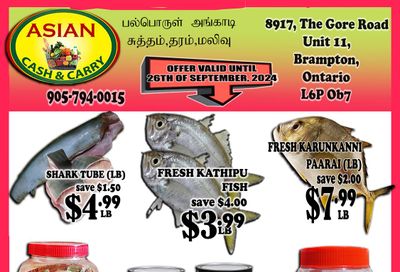 Asian Cash & Carry Flyer September 20 to 26