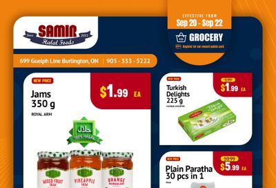 Samir Supermarket Flyer September 20 to 22