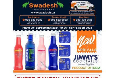 Swadesh Supermarket Flyer September 20 to 26