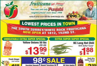 Fruiticana (Greater Vancouver) Flyer September 20 to 25