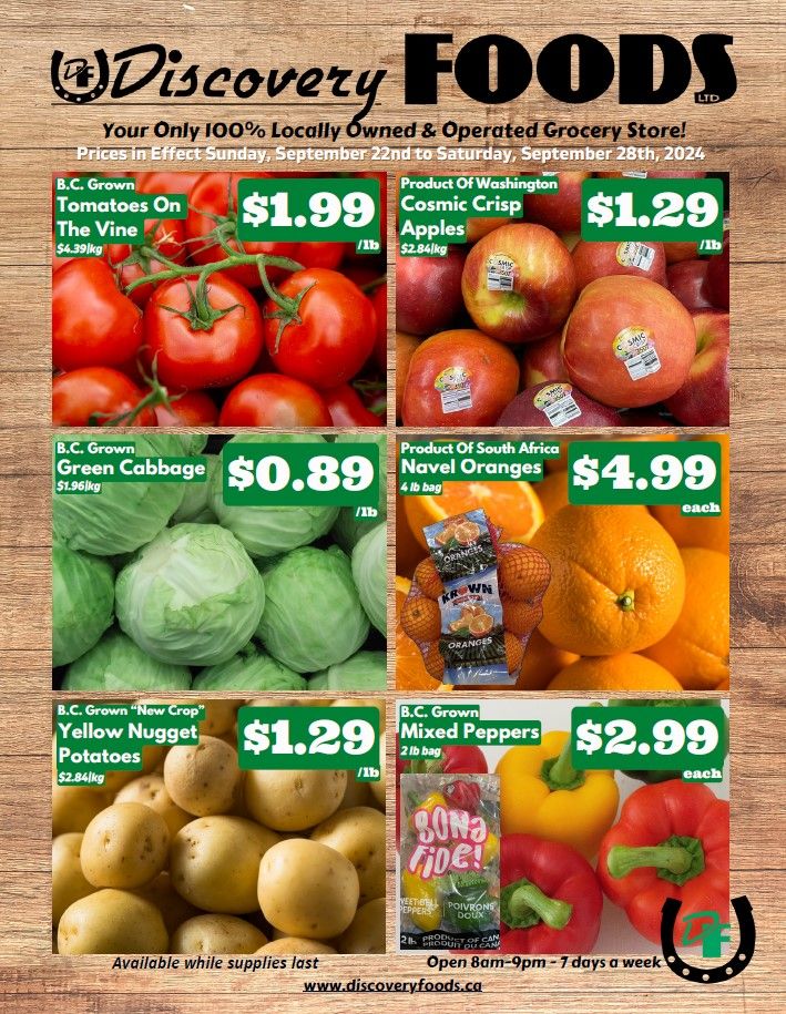 Discovery Foods Flyer September 22 to 28