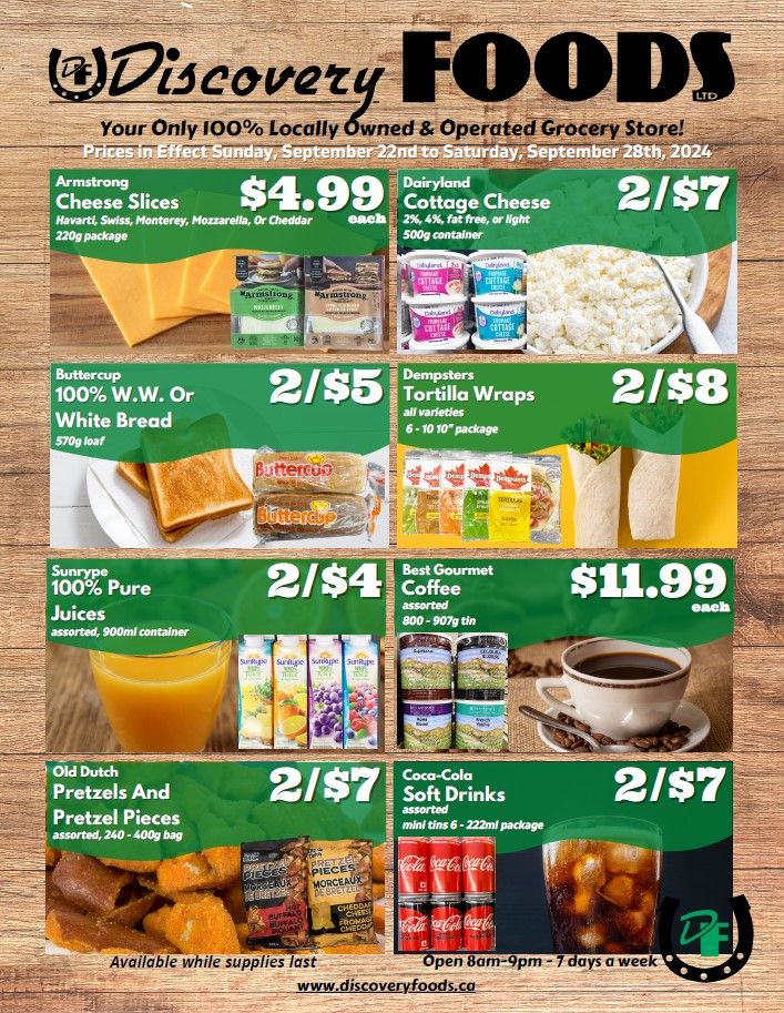 Discovery Foods Flyer September 22 to 28