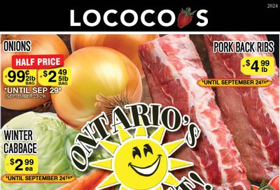 Lococo's Flyer September 23 to 26