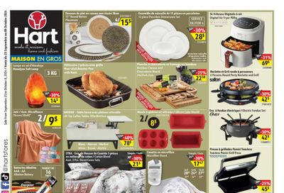 Hart Stores Flyer September 25 to October 8