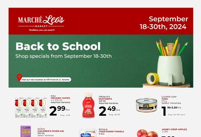 Marche Leo's Flyer September 18 to 30