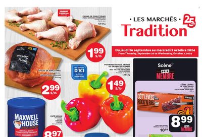 Marche Tradition (QC) Flyer September 26 to October 2