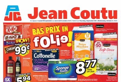 Jean Coutu (QC) Flyer September 26 to October 2