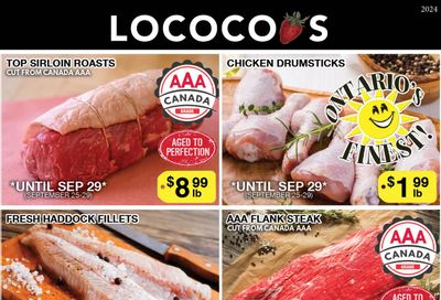 Lococo's Flyer September 25 to 29