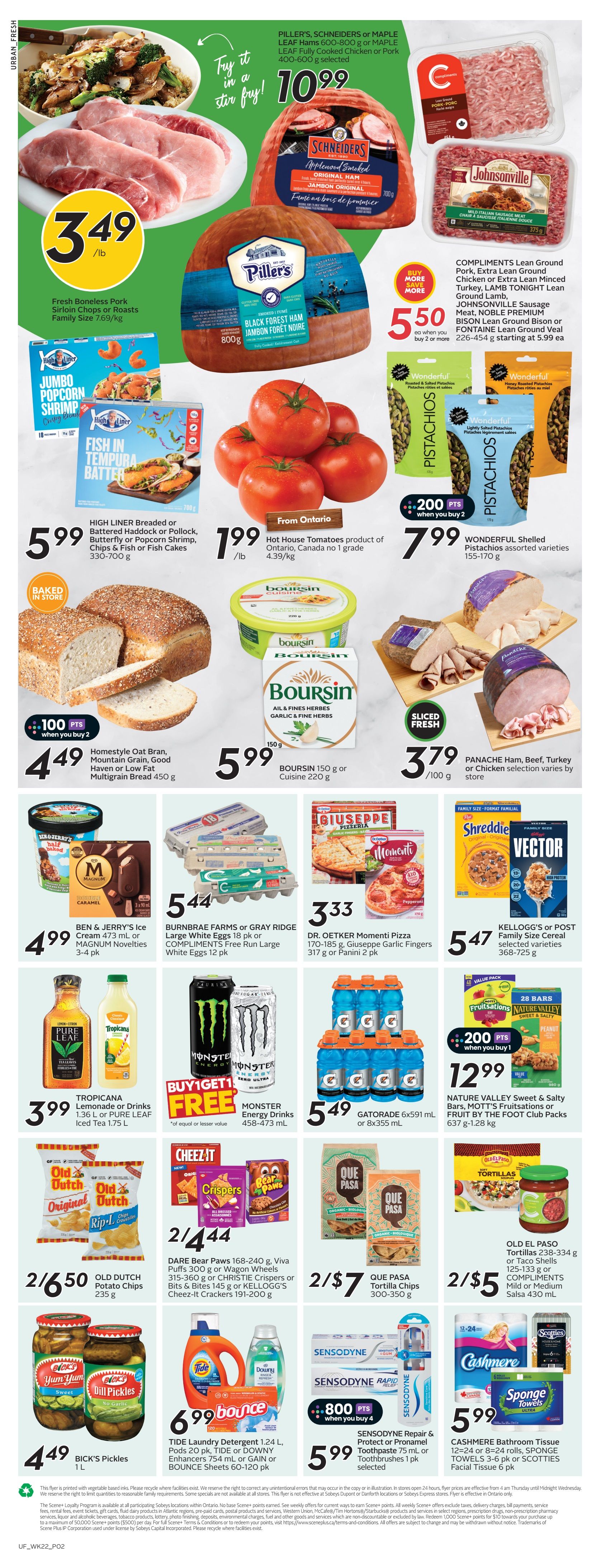 Sobeys Urban Fresh Flyer September 26 to October 2