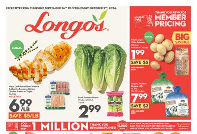 Longo's Flyer September 26 to October 2