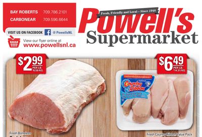 Powell's Supermarket Flyer September 26 to October 2