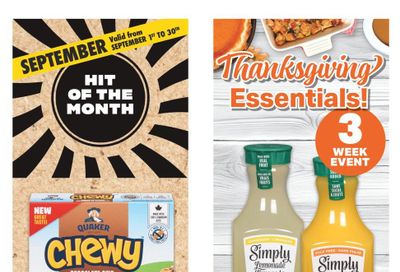 Shop Easy & SuperValu Flyer September 26 to October 2