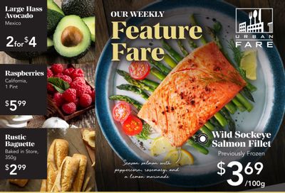 Urban Fare Flyer September 26 to October 2