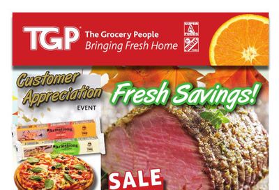 TGP The Grocery People Flyer September 26 to October 2