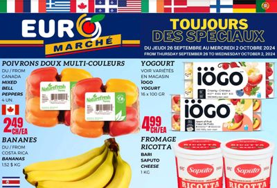 Euro Marche Flyer September 26 to October 2