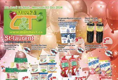 Marche C&T (St. Laurent) Flyer September 26 to October 2