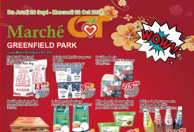 Marche C&T (Greenfield Park) Flyer September 26 to October 2