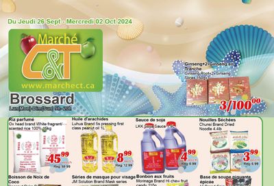 Marche C&T (Brossard) Flyer September 26 to October 2