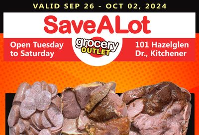 SaveALot Grocery Outlet Flyer September 26 to October 2