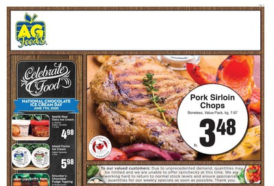 AG Foods Flyer June 7 to 13