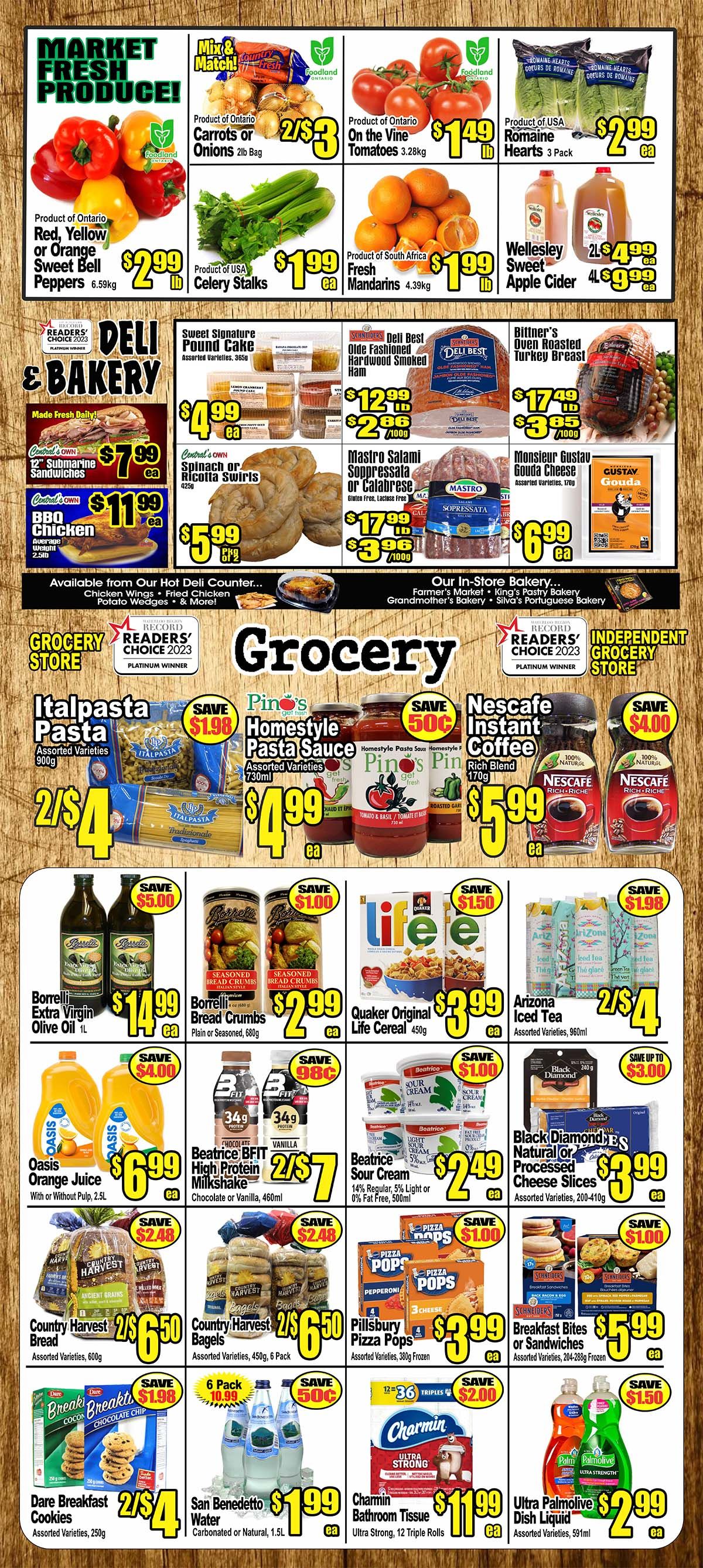 Central Fresh Market Flyer September 26 to October 3