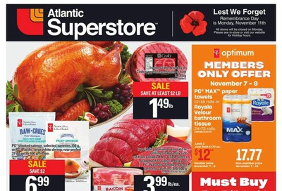 Atlantic Superstore Flyer November 7 to 13