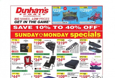 Dunham's Sports Weekly Ad & Flyer June 6 to 11