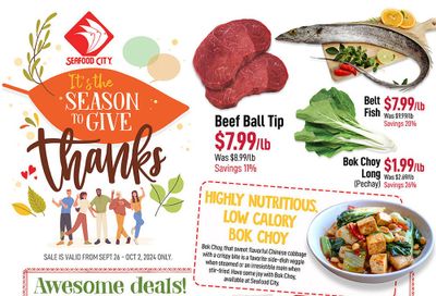 Seafood City Supermarket (West) Flyer September 26 to October 2