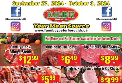 Farmboy Peterborough Flyer September 27 to October 3