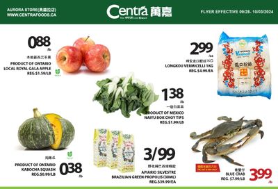 Centra Foods (Aurora) Flyer September 27 to October 3