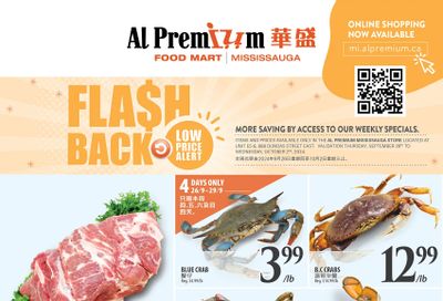 Al Premium Food Mart (Mississauga) Flyer September 26 to October 2