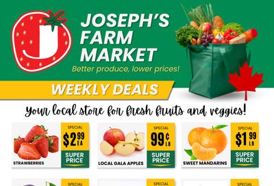 Joseph's Farm Market Flyer September 27 to October 2