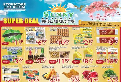 Sunny Foodmart (Etobicoke) Flyer September 27 to October 3