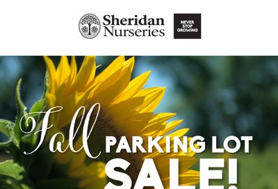 Sheridan Nurseries Flyer September 26 to October 2