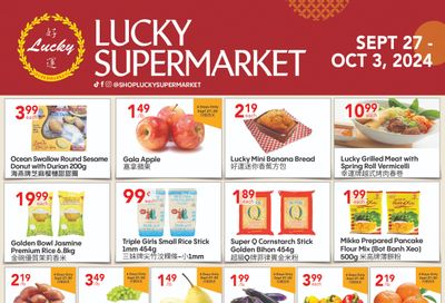 Lucky Supermarket (Edmonton) Flyer September 27 to October 3