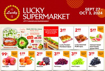 Lucky Supermarket (Surrey) Flyer September 27 to October 3